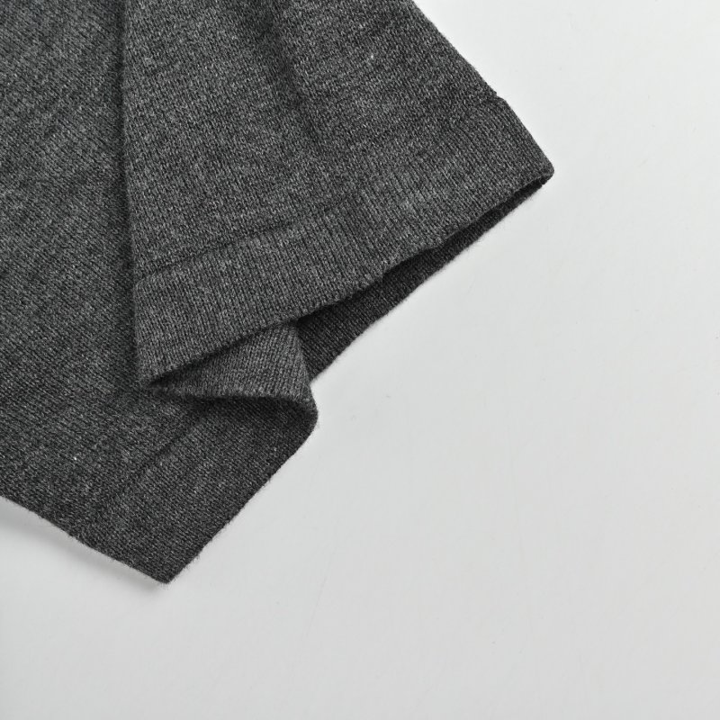 Gucci Black Crew Neck T-Shirt with Collar Logo view