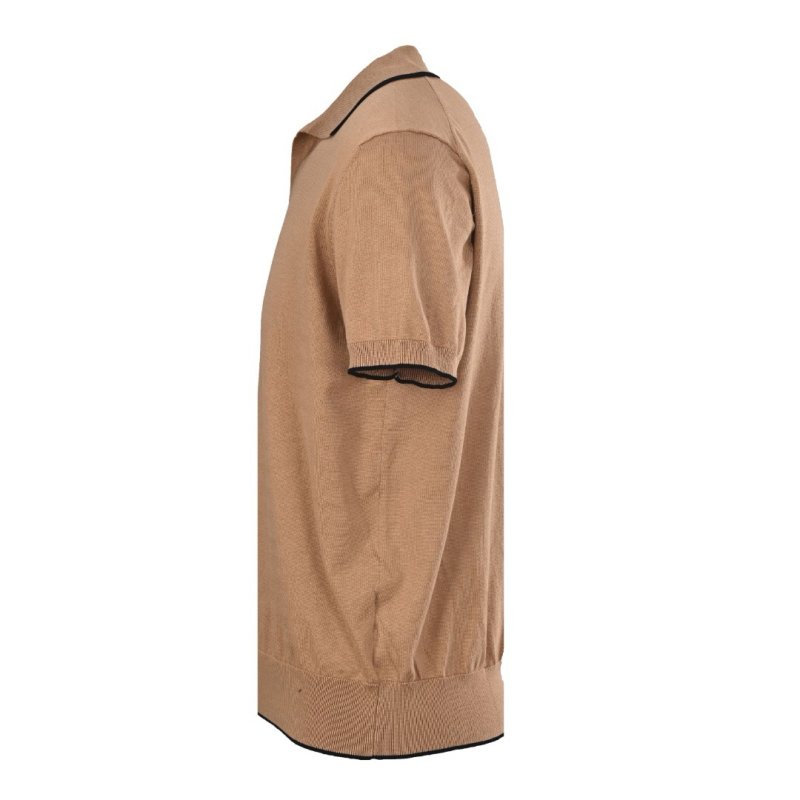 Camel Polo Short Sleeve T-Shirt view
