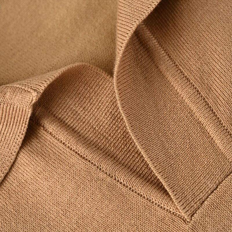 Camel Polo Short Sleeve T-Shirt view