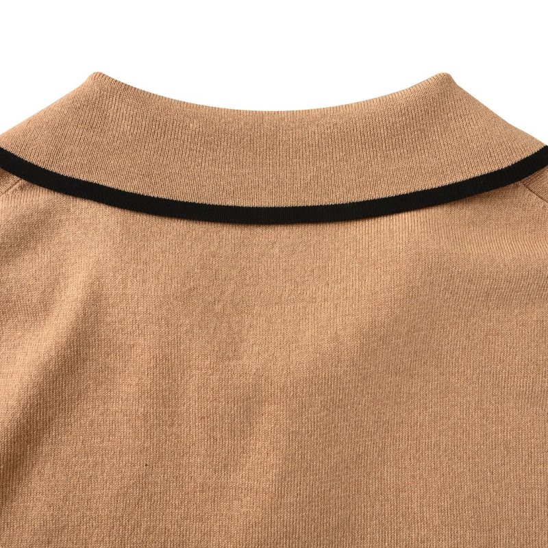 Camel Polo Short Sleeve T-Shirt view
