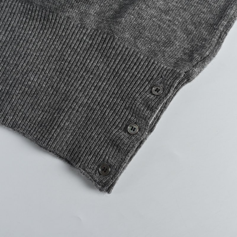Charcoal Fair Isle Crewneck Sweater view