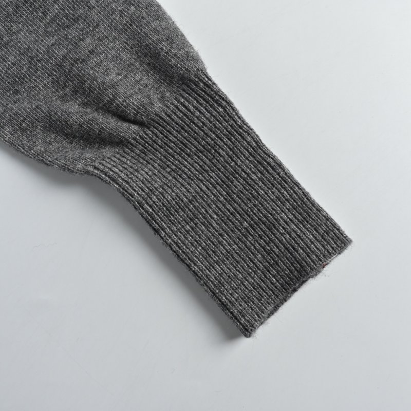 Charcoal Fair Isle Crewneck Sweater view
