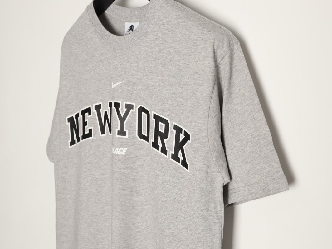 Nike x Palace New York Collaboration T-Shirt Grey view