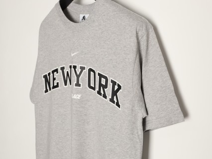 Nike x Palace New York Collaboration T-Shirt Grey view 3