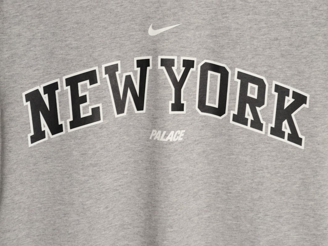 Nike x Palace New York Collaboration T-Shirt Grey view