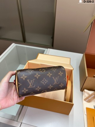 Louis Vuitton Speedy Monogram Canvas Handbag - Navy view 3
