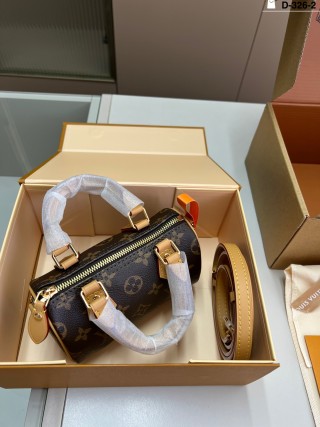 Louis Vuitton Speedy Monogram Canvas Handbag - Navy view 7