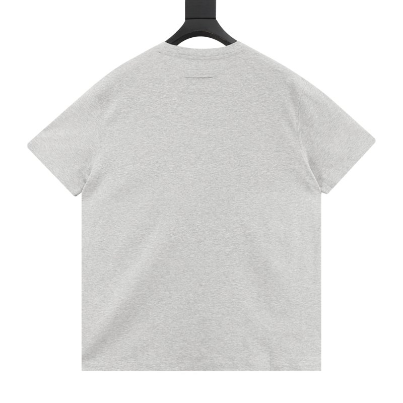 Zegna Logo T-Shirt Light Grey view