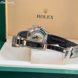 Rolex Daytona Chronograph Diamond Bezel Rose Gold view 9