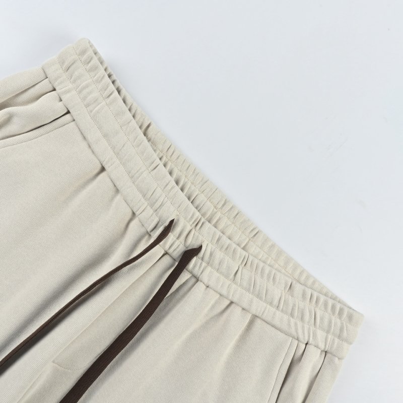 Fendi Cream Joggers with Logo Print view