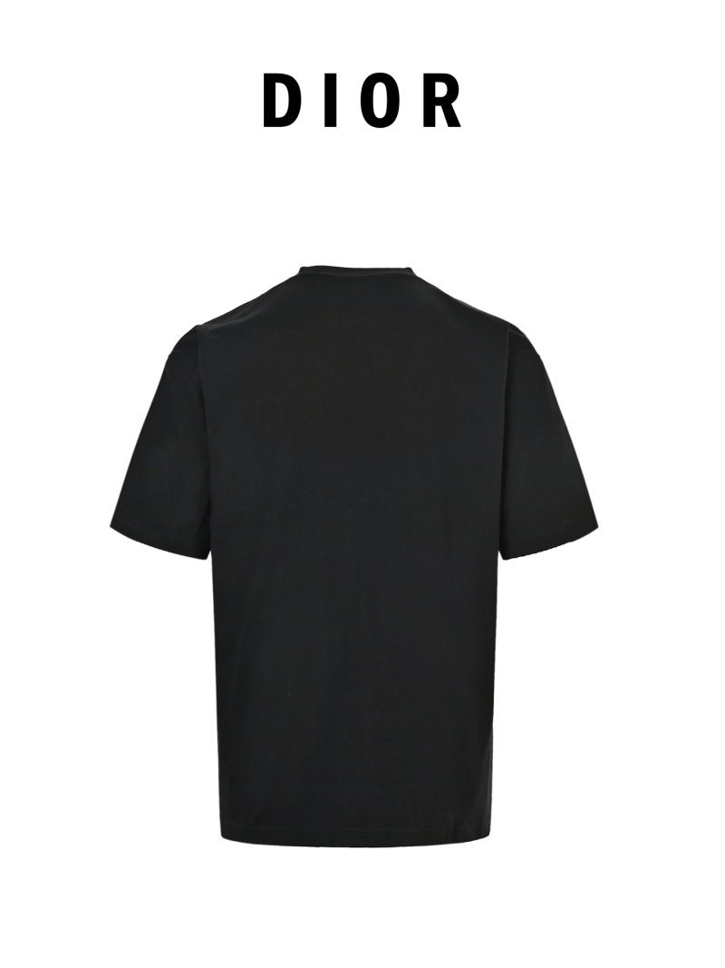 Dior CD Logo Black T-Shirt view