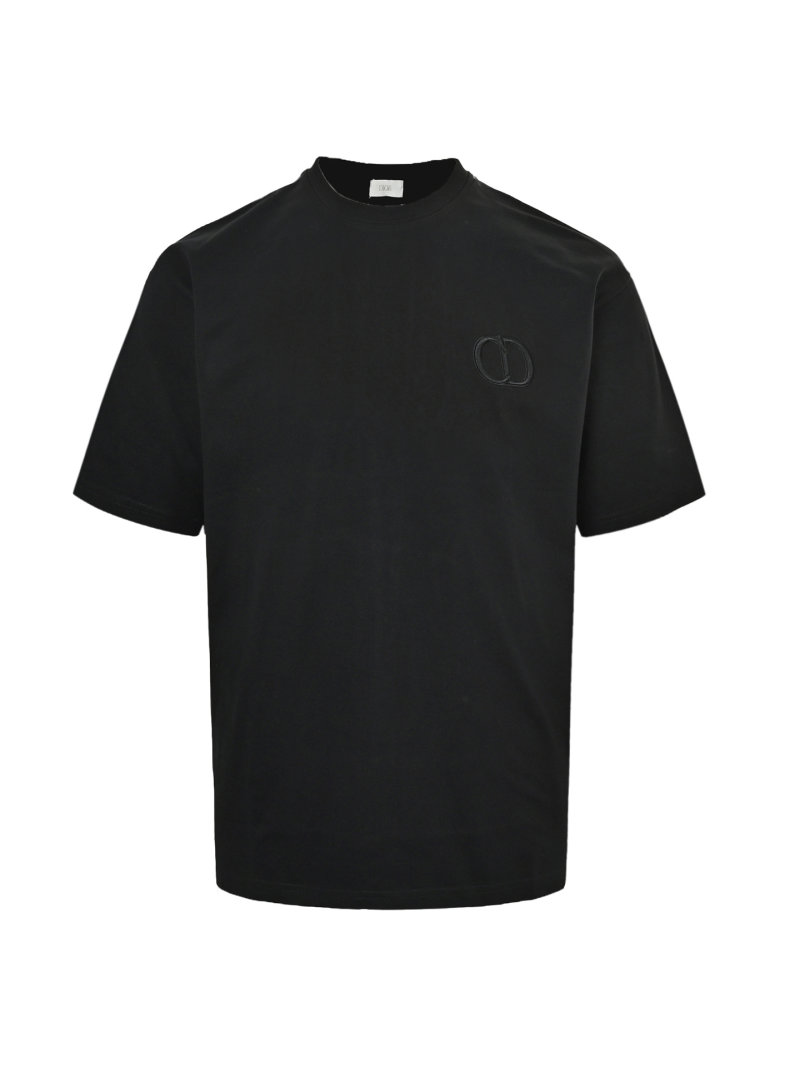 Dior CD Logo Black T-Shirt view