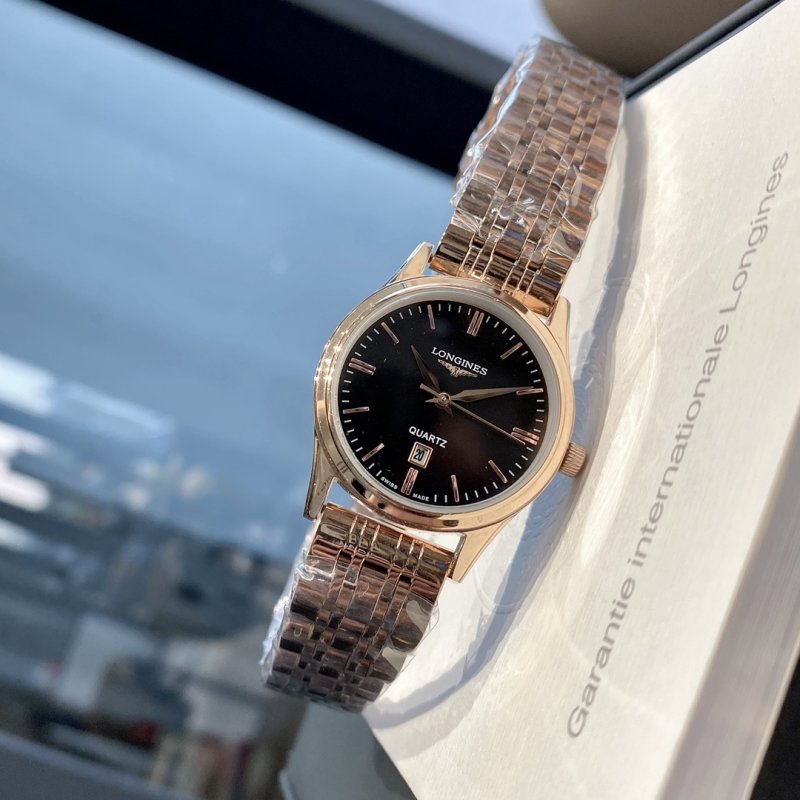 Longines Classic Quartz Couple Watch - Silver view