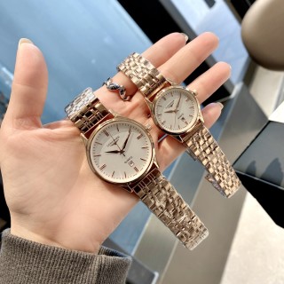 Longines Classic Quartz Couple Watch - Silver view 8