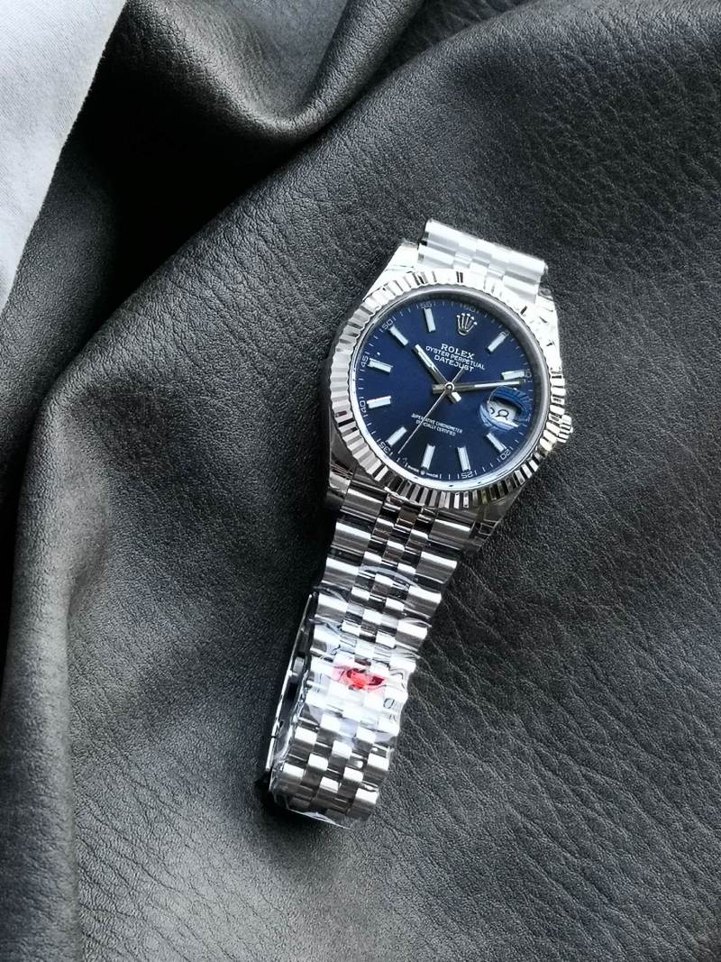 Rolex Datejust 41mm Steel Blue Dial Watch M126334 view