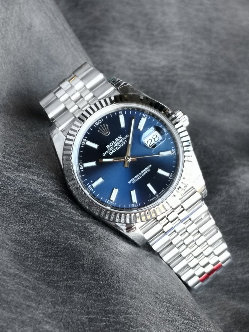 Rolex Datejust 41mm Steel Blue Dial Watch M126334 view