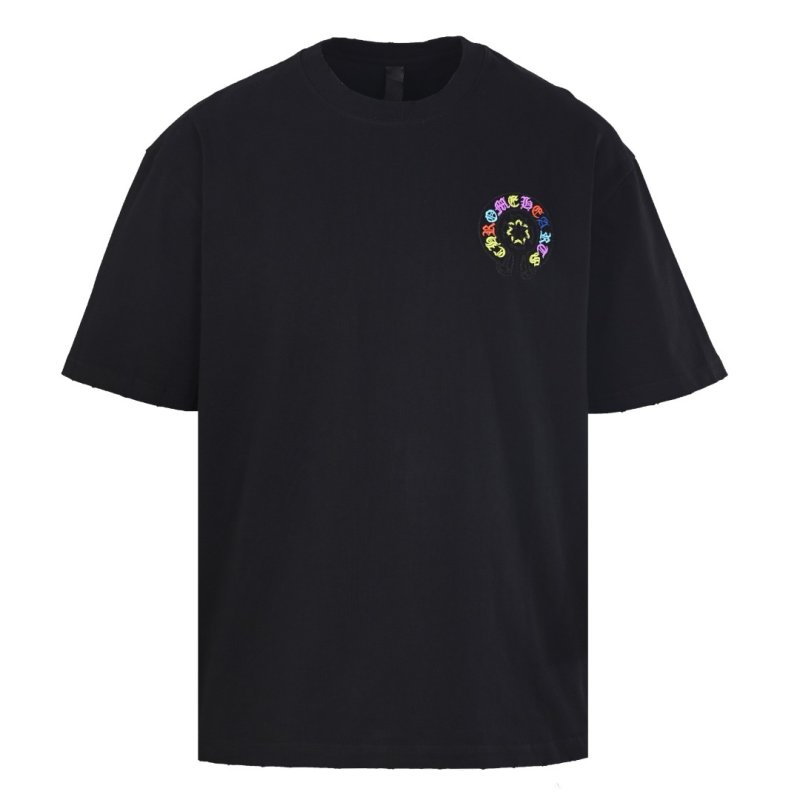Zodiac Neon Graphic Black T-Shirt view
