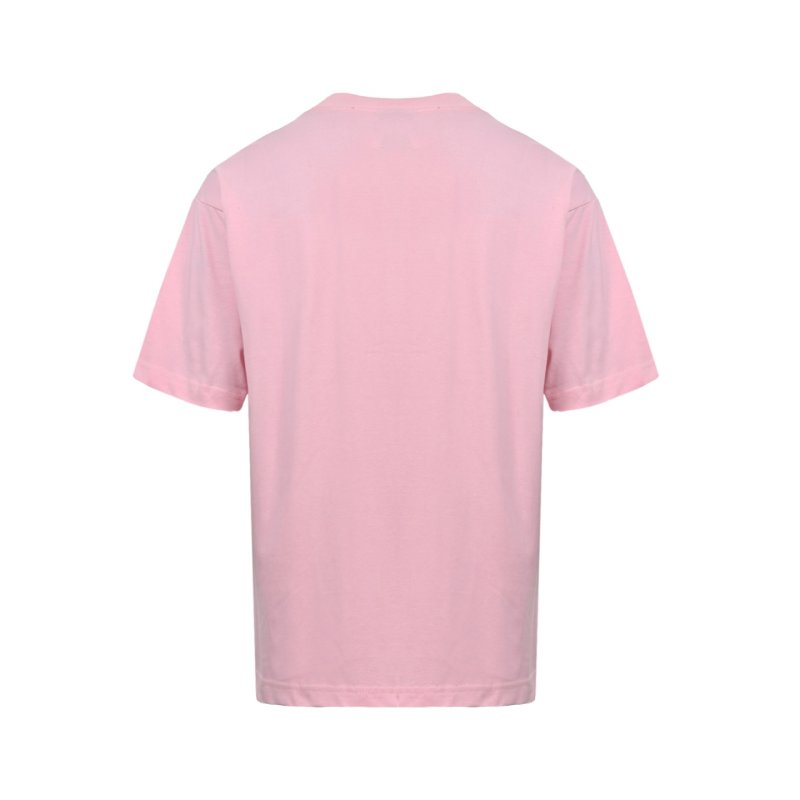 Pink Graphic Crop T-Shirt with Dark Print Detail view