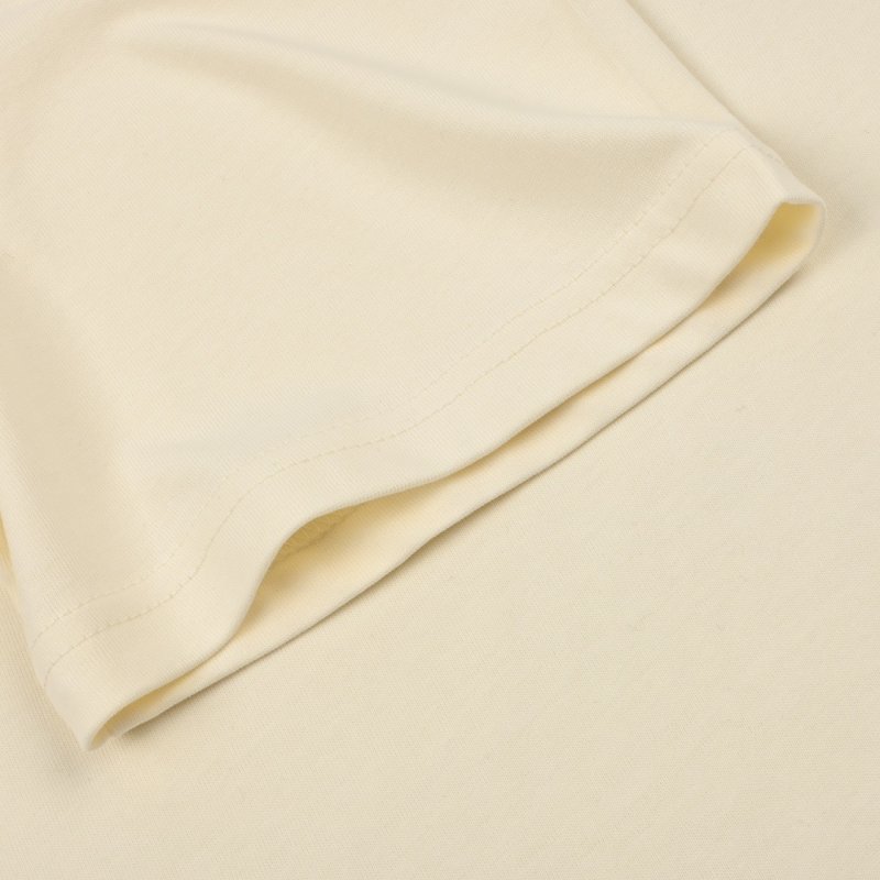 Gucci Logo Stripe Cream T-Shirt view