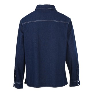 Chrome Hearts Denim Shirt Navy Blue view 9