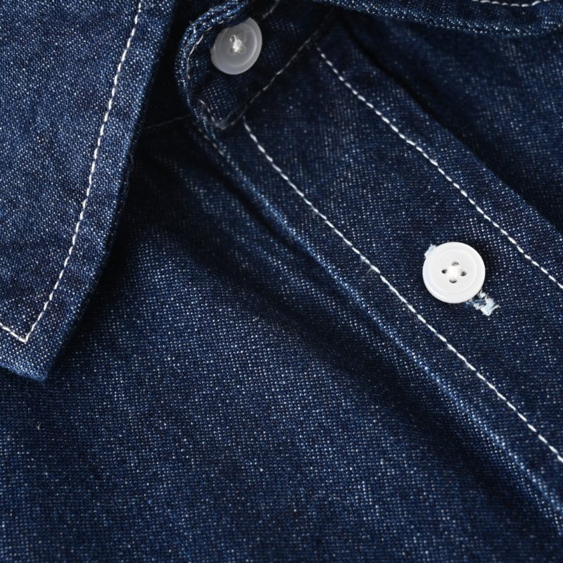 Chrome Hearts Denim Shirt Navy Blue view