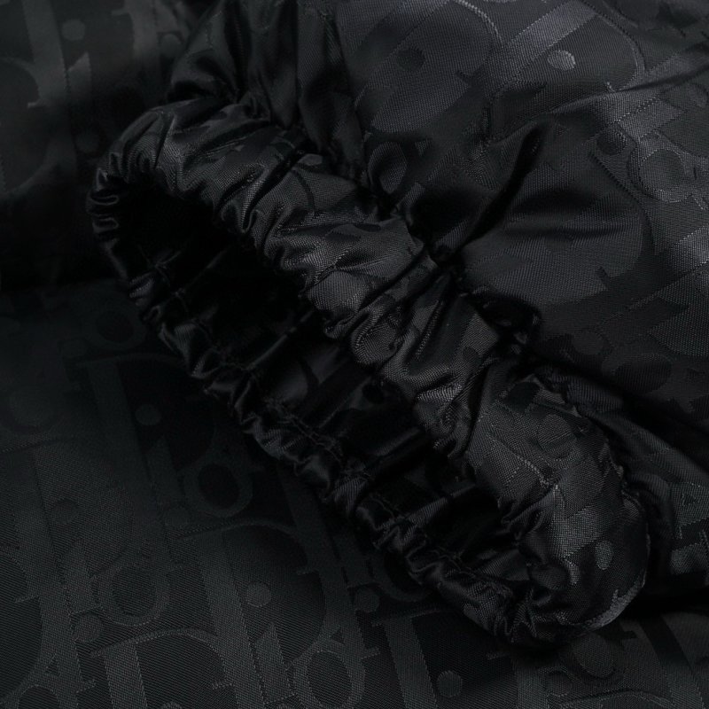 Dior Black Monogram Down Puffer Jacket view