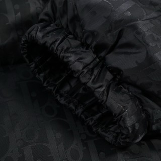 Dior 23SS Monogram Print Puffer Down Jacket Black view 5