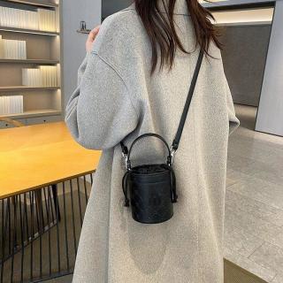 MLB Monogram Nano Bucket Shoulder Bag Black view 3
