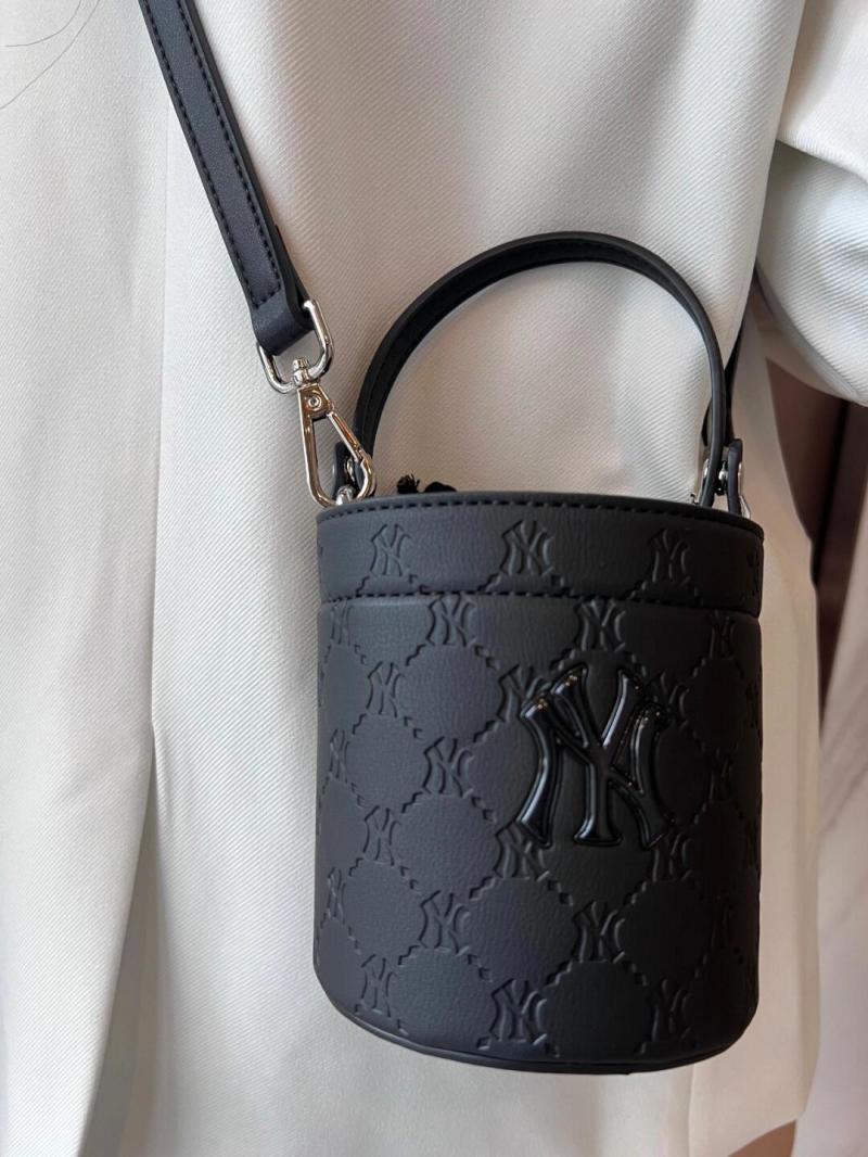 MLB Monogram Nano Bucket Shoulder Bag Black view