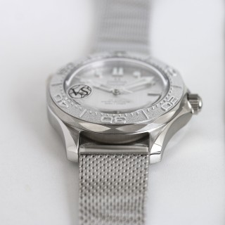 Omega Seamaster Diver 300M Steel Mesh Watch view 5
