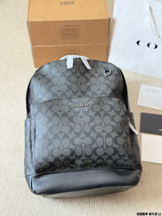 Coach Graham 1:1 UA Backpack - Black/Grey Monogram view 4