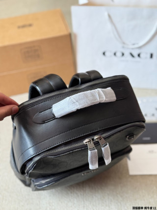 Coach Graham 1:1 UA Backpack - Black/Grey Monogram view 5