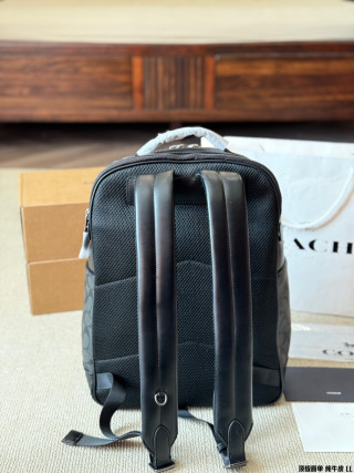 Coach Graham 1:1 UA Backpack - Black/Grey Monogram view 6