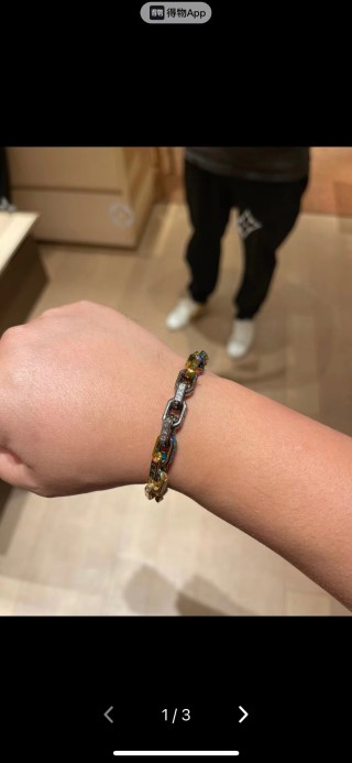 Louis Vuitton Paradise Chain Multi-Color Link Bracelet view 5
