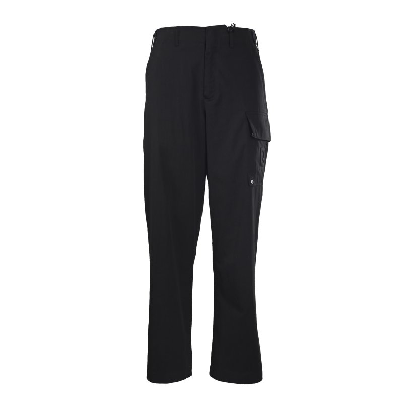 Black Cargo Pants with Multiple Pockets view