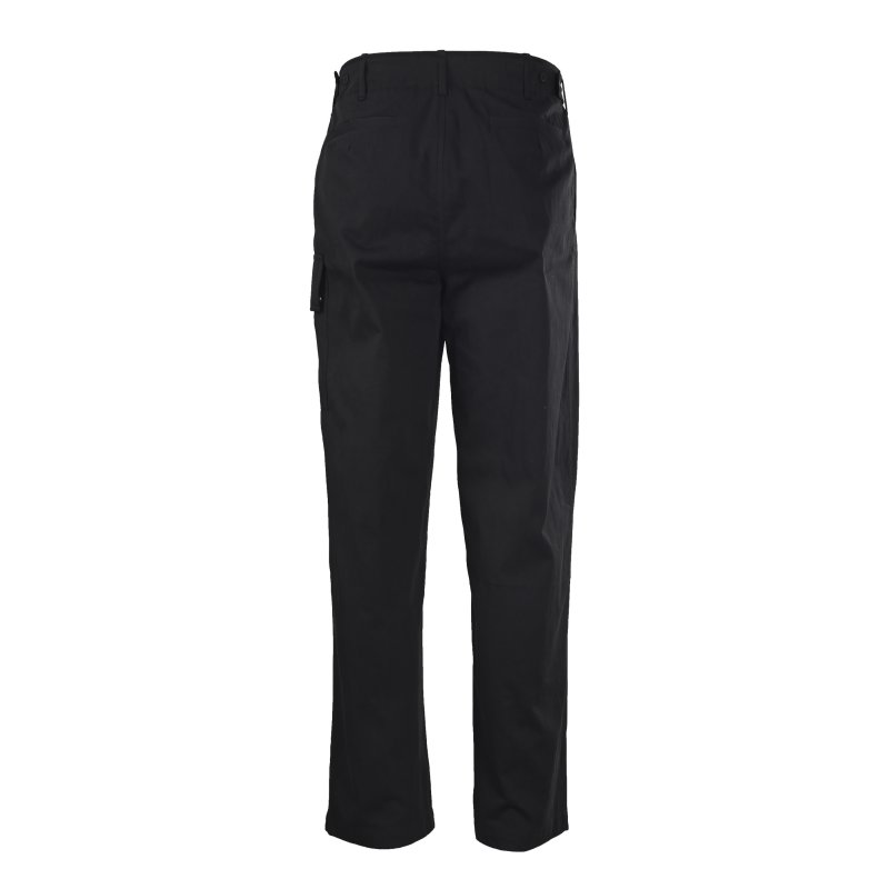 Black Cargo Pants with Multiple Pockets view