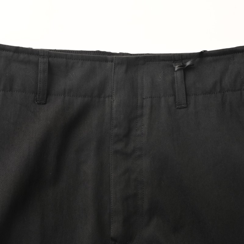 Black Cargo Pants with Multiple Pockets view