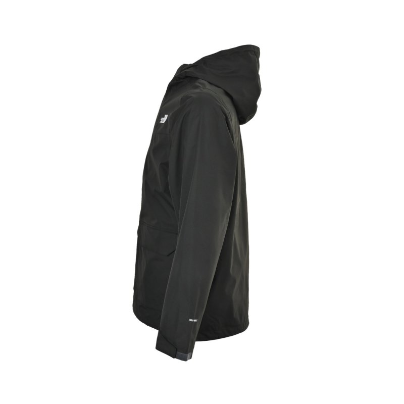 The North Face Black Lightweight Windbreaker Jacket view