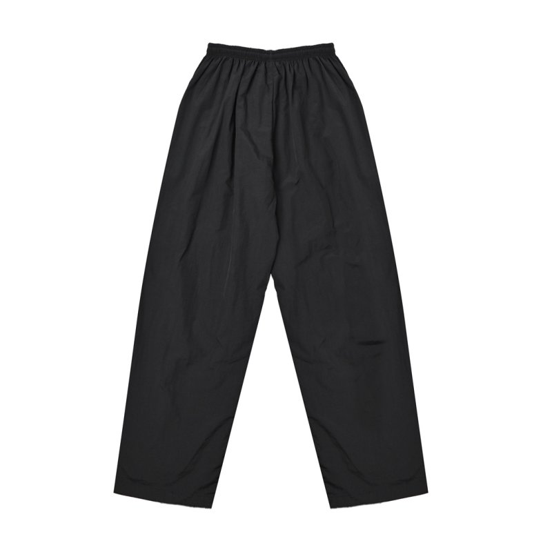 Balenciaga Navy Logo Wide-Leg Jeans view