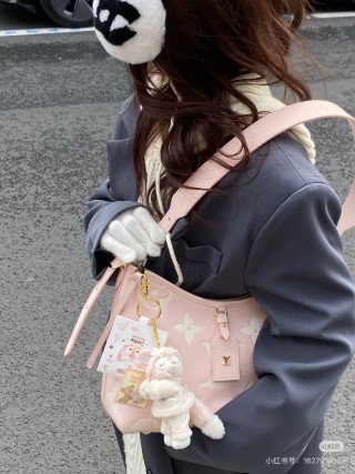 Louis Vuitton Coussin PM Monogram Embossed Pink Shoulder Bag view 6