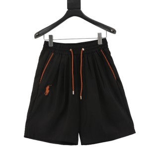 Ralph Lauren Pony Embroidered Black Shorts