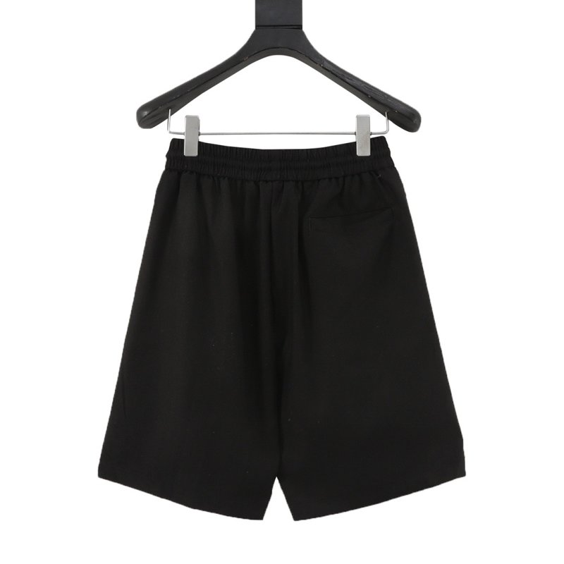 Black Drawstring Shorts view