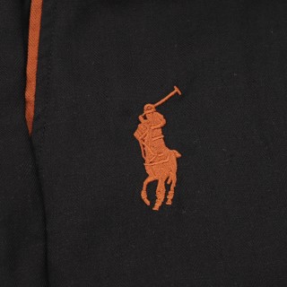 Ralph Lauren Pony Embroidered Black Shorts view 5