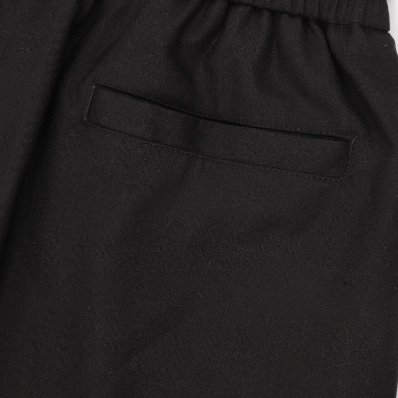 Black Drawstring Shorts view