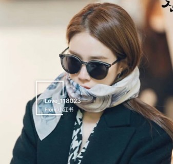 Black Round Frame Sunglasses with Dark Tinted Lenses view 4