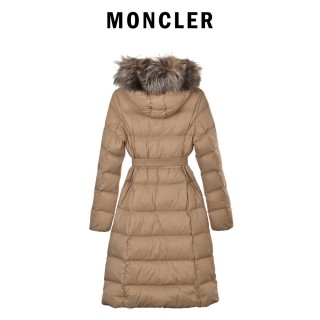Moncler Beige Quilted Down Puffer Jacket view 7