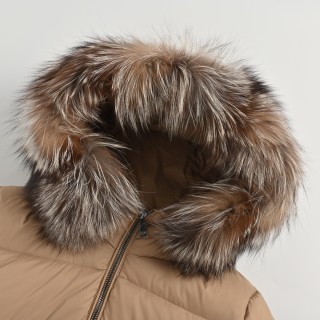 Moncler Beige Quilted Down Puffer Jacket view 8
