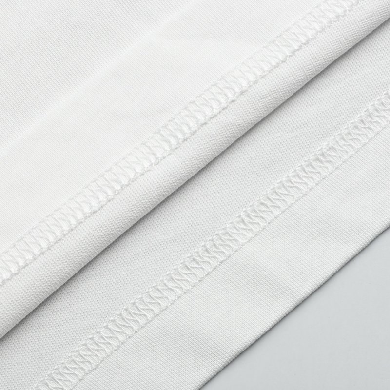 White Short Sleeve T-Shirt with Chest Pocket Detail view