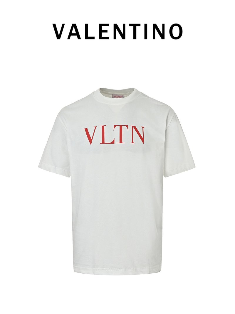 Valentino VTLV Red Logo White T-Shirt view
