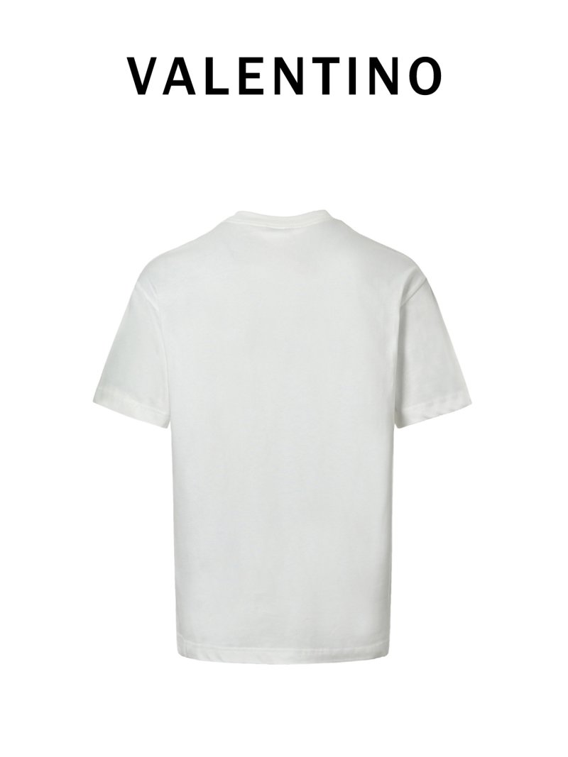 Valentino VTLV Red Logo White T-Shirt view
